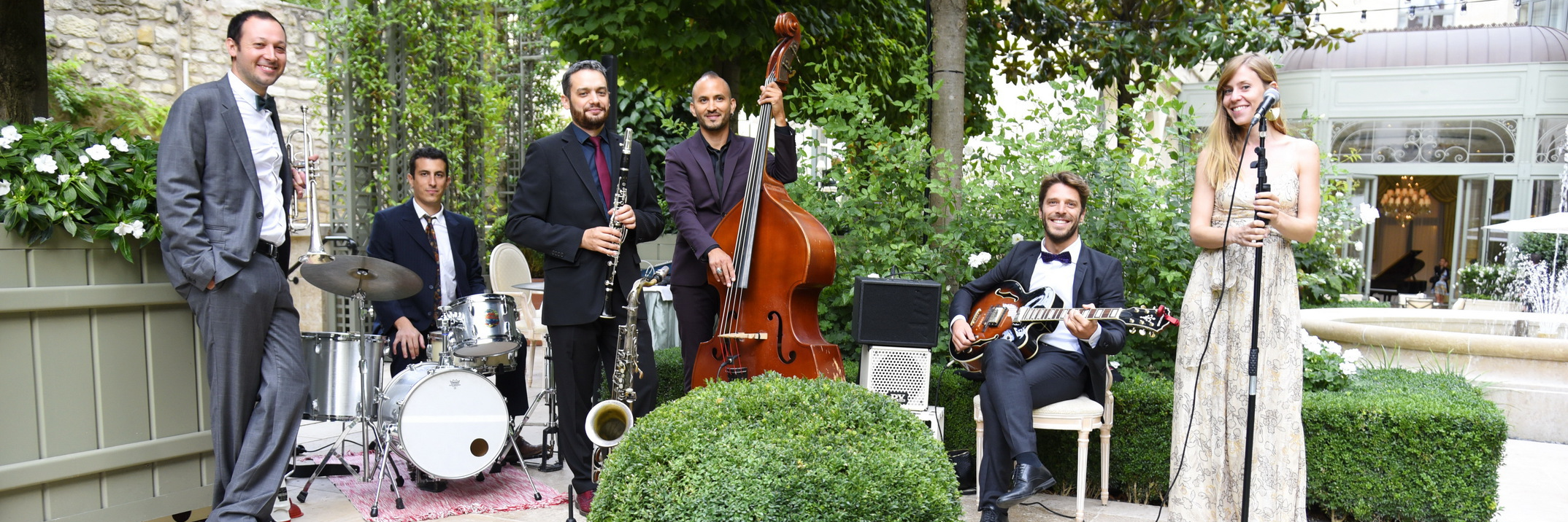 Octave et Anatole, musicien Jazz en représentation à Paris - photo de couverture n° 1