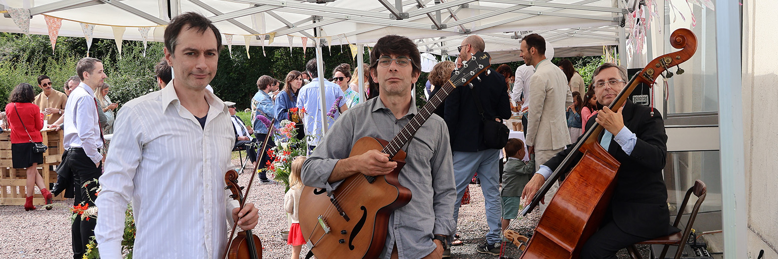 Bulles de swing, musicien Jazz en représentation à Calvados - photo de couverture n° 4