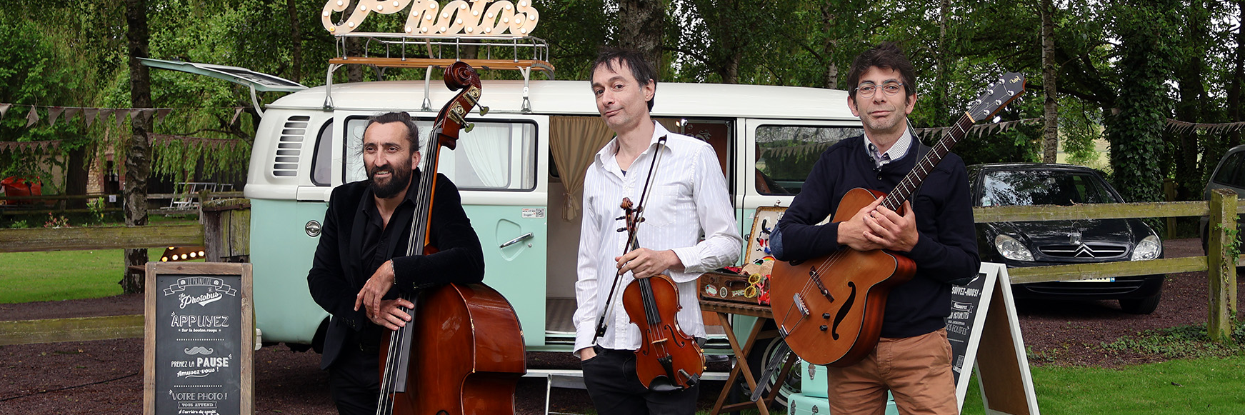 Bulles de swing, musicien Jazz en représentation à Calvados - photo de couverture n° 5