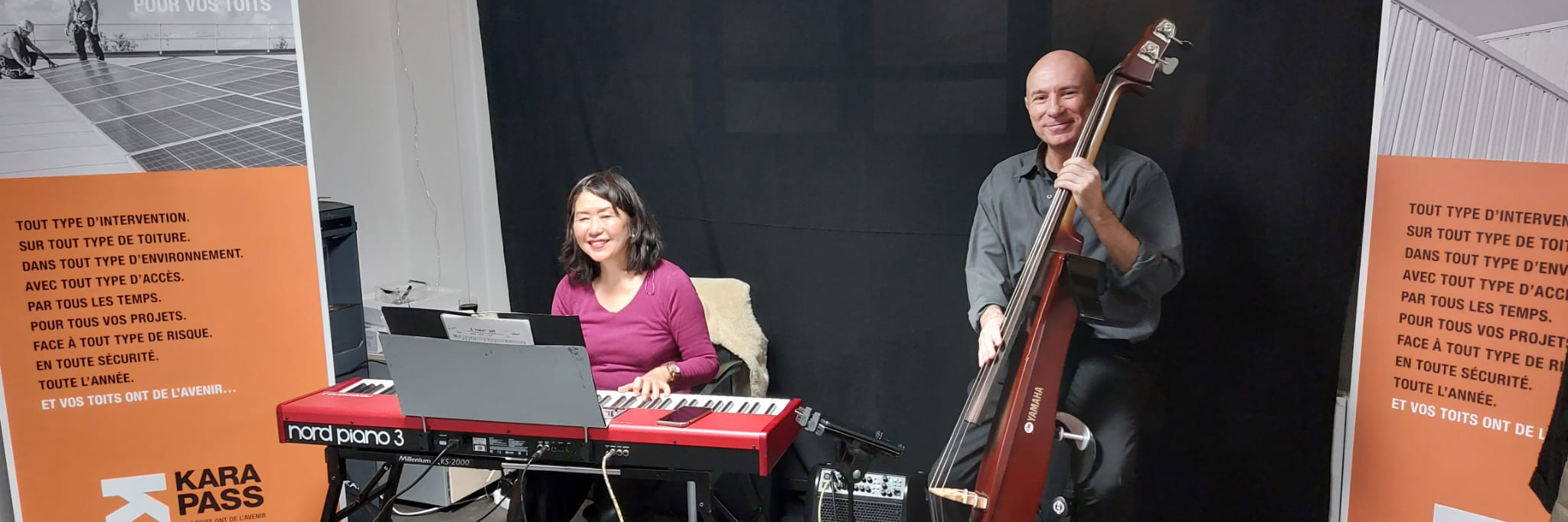 Masaé Gimbayashi, musicien Jazz en représentation à Oise - photo de couverture n° 3