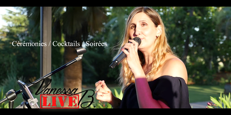Vanessa B. Live Chanteuse & Officiante , musicien Chanteur en représentation à Var - photo de couverture n° 1