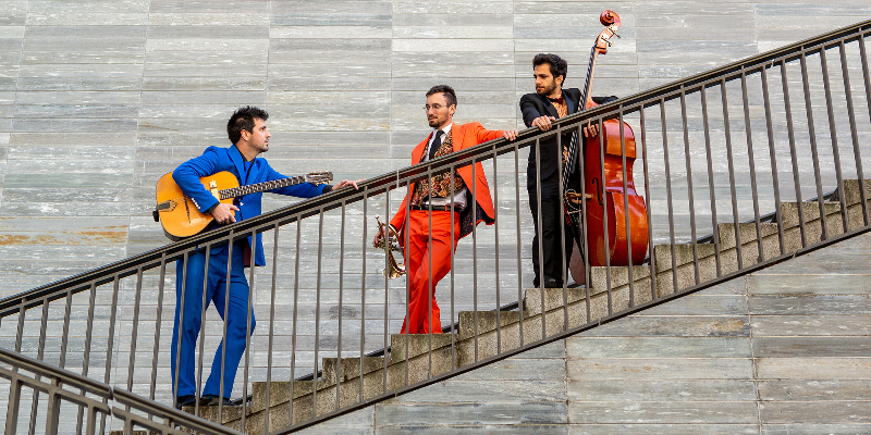 Bazar et Bémols, groupe de musique Acoustique en représentation à Paris - photo de couverture