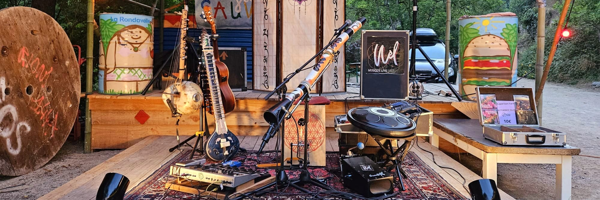 Nèl-Musique de voyage, musicien Musiques du Monde en représentation à Aveyron - photo de couverture n° 5