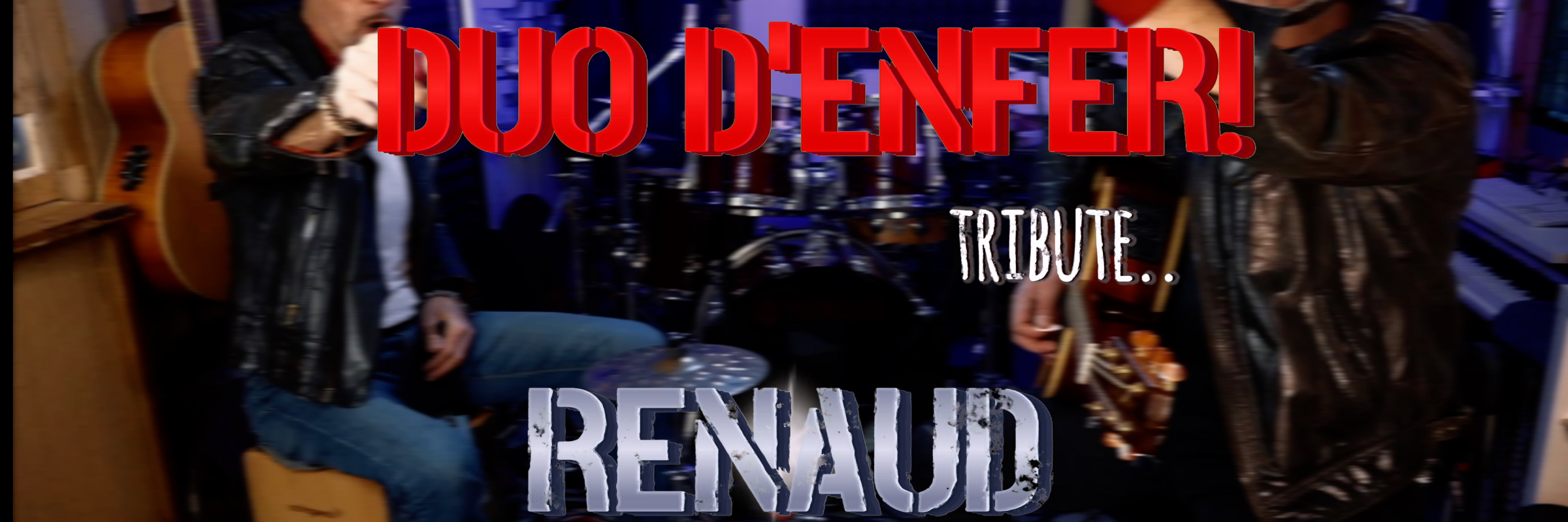 Duo d’enfer!! tribute Renaud, musicien Guitariste en représentation à Val de Marne - photo de couverture