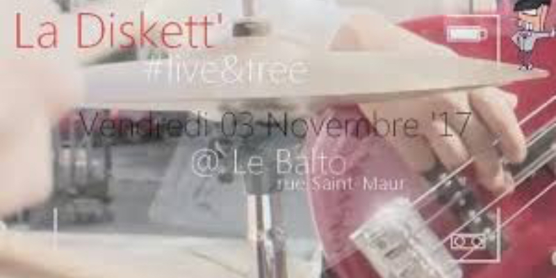 LA DISKETT', musicien Funk en représentation à Paris - photo de couverture n° 2