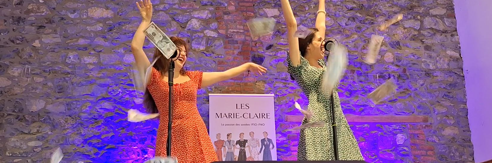 Les Marie-Claire, groupe de musique Swing en représentation à Province de Liège - photo de couverture n° 1
