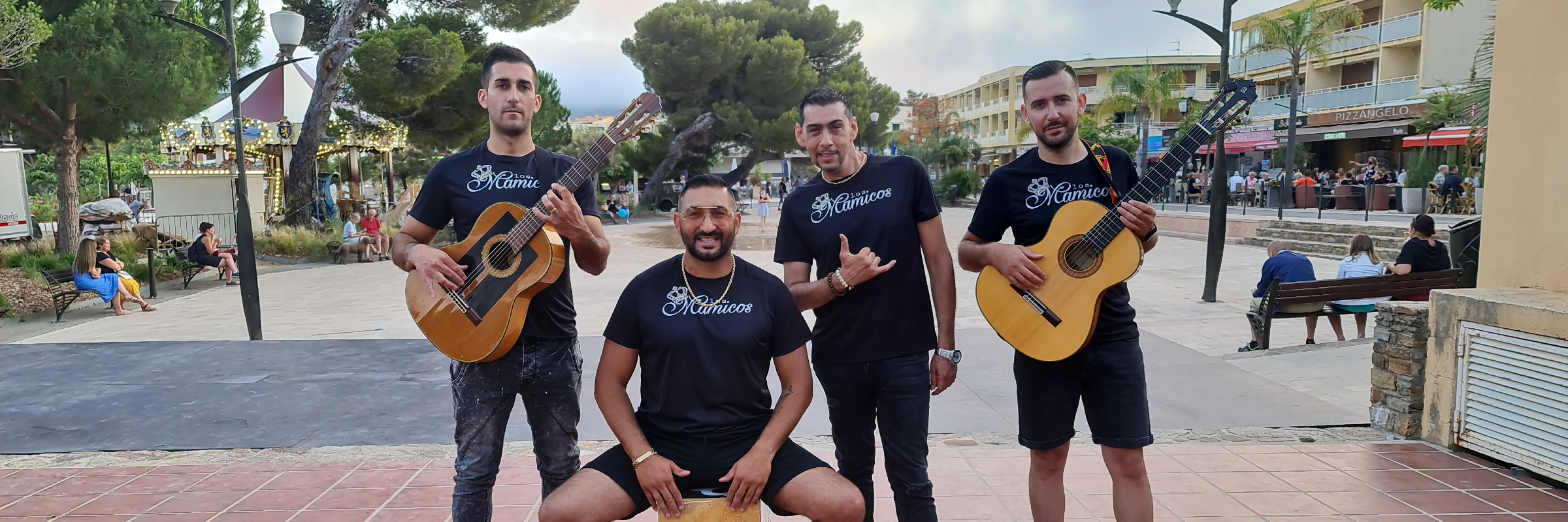 Los Mamicos, groupe de musique Gypsy en représentation à Var - photo de couverture n° 2