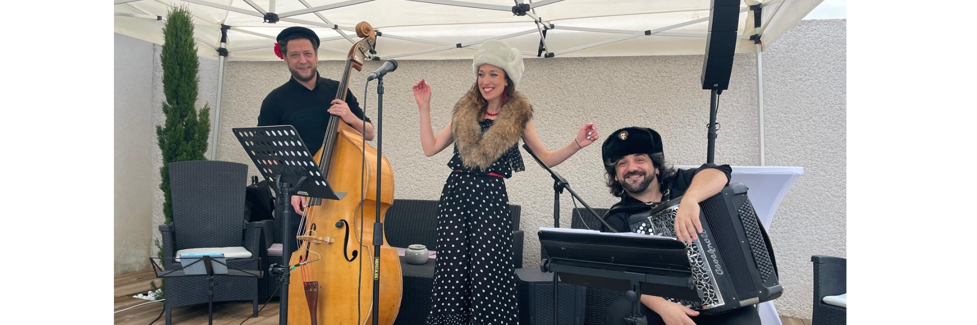 Névouchka, groupe de musique Jazz en représentation à Rhône - photo de couverture n° 1