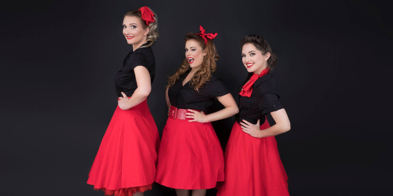 Mademoiselles, groupe de musique Swing en représentation à Haute Garonne - photo de couverture n° 2