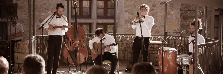 Café Crème, groupe de musique Swing en représentation à Aveyron - photo de couverture n° 3