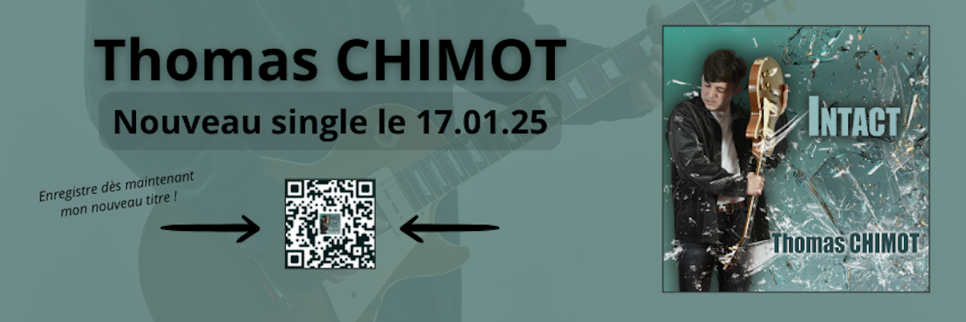 Thomas CHIMOT, Chanteur Guitariste en représentation à Seine et Marne - photo de couverture