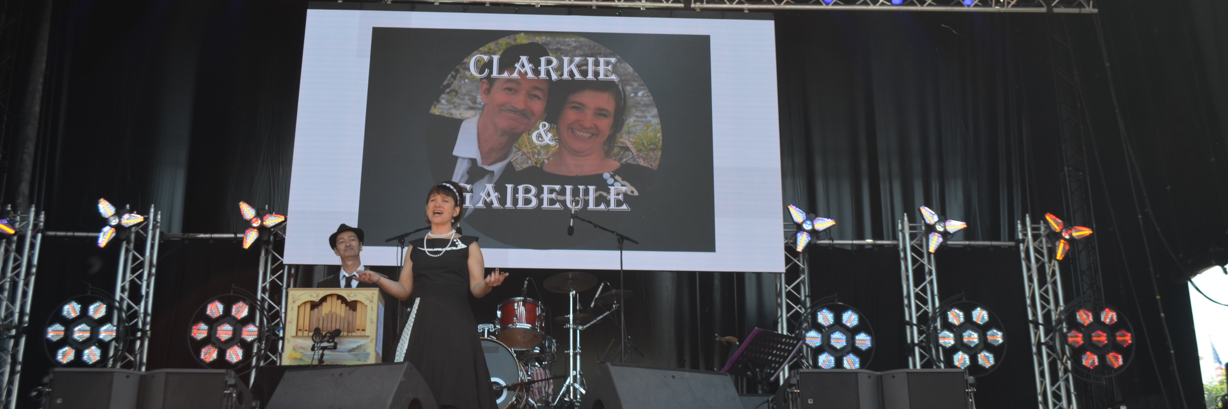 Clarkie & Gaibeule, musicien Chanteur en représentation à Manche - photo de couverture