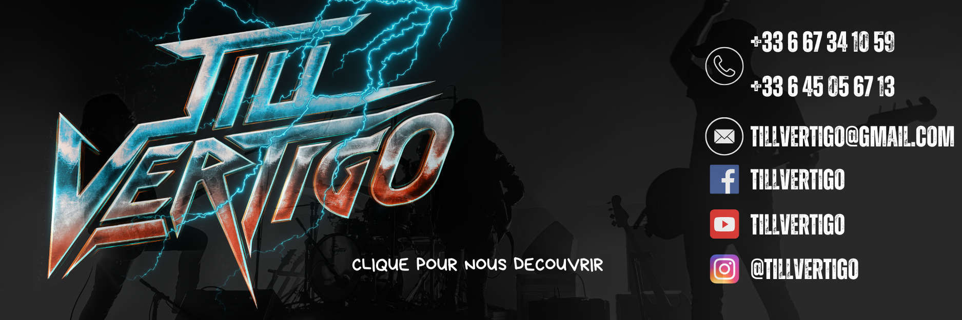 Till Vertigo, musicien Rock en représentation à Rhône - photo de couverture n° 3