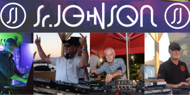 Senior Johnson, DJ DJ en représentation - photo de couverture n° 2
