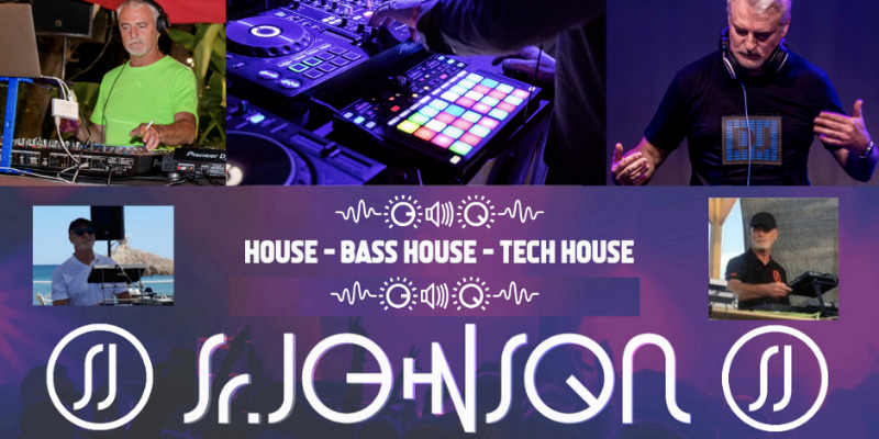Senior Johnson, DJ DJ en représentation - photo de couverture n° 3