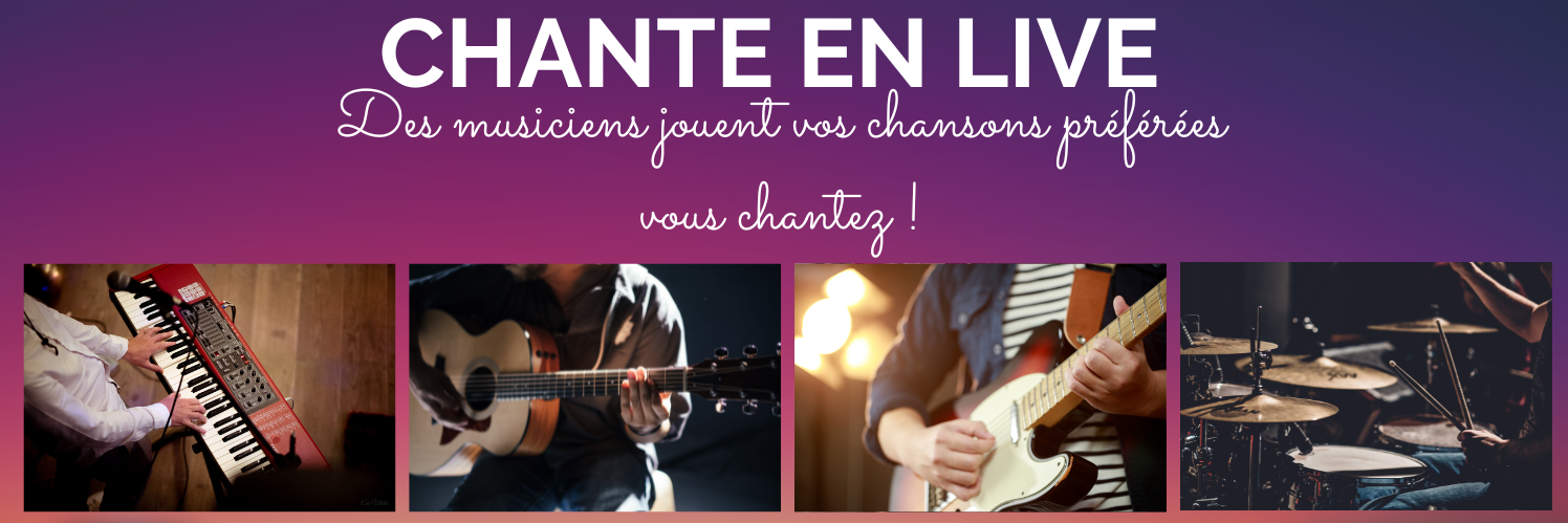 Chante En Live, musicien Guitariste en représentation à Aube - photo de couverture n° 1