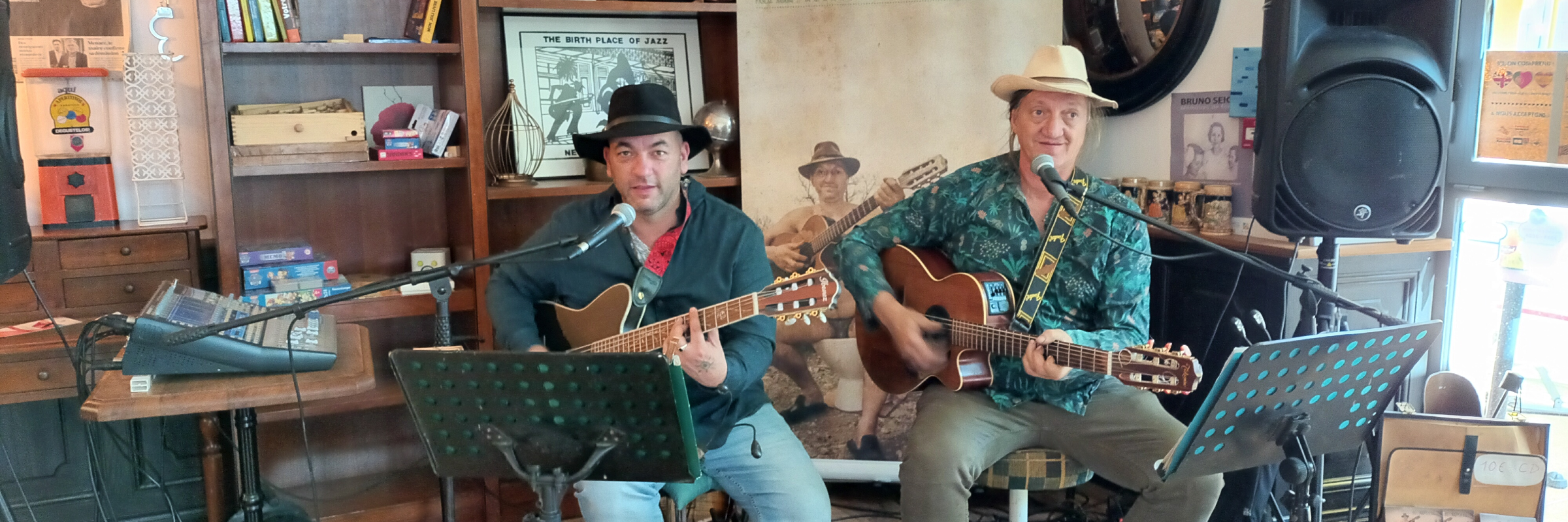 El Romano & Stefano, musicien Jazz Manouche en représentation à Aude - photo de couverture n° 3