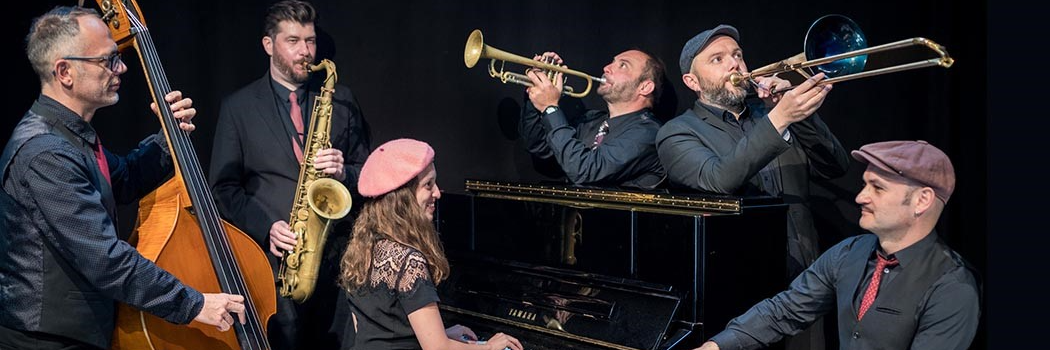 Stomp Stomp , groupe de musique Jazz en représentation à Loire Atlantique - photo de couverture