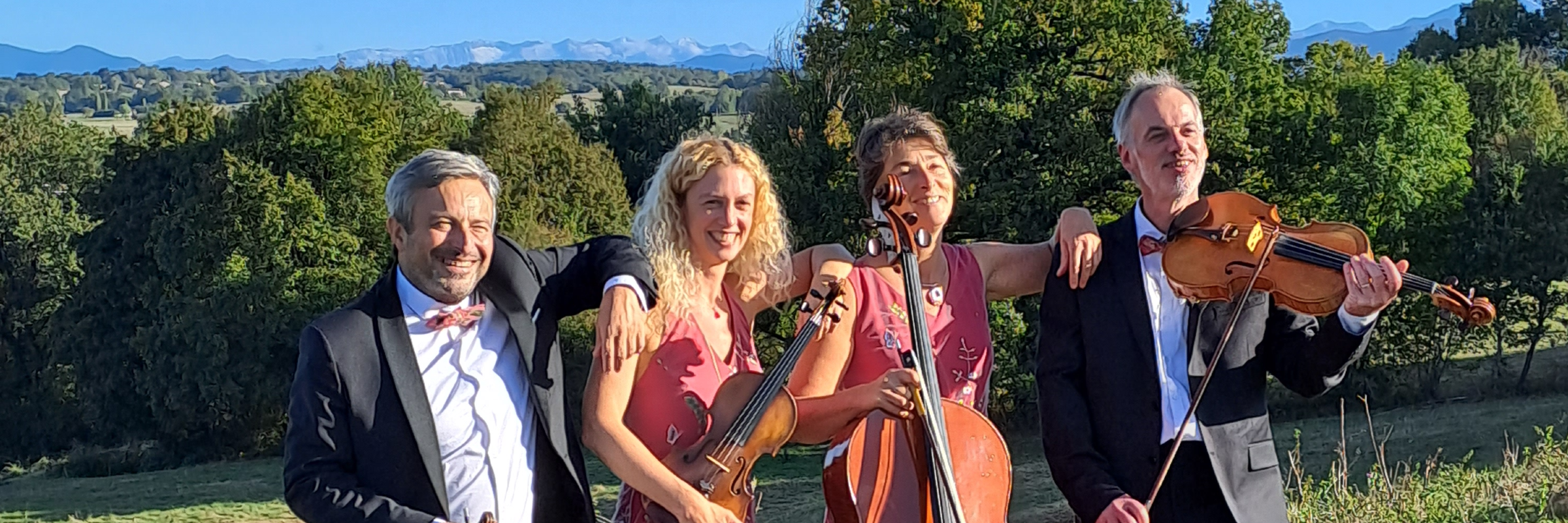 Quatuor Dolce Vita, groupe de musique Musiques du Monde en représentation à Haute Garonne - photo de couverture n° 2