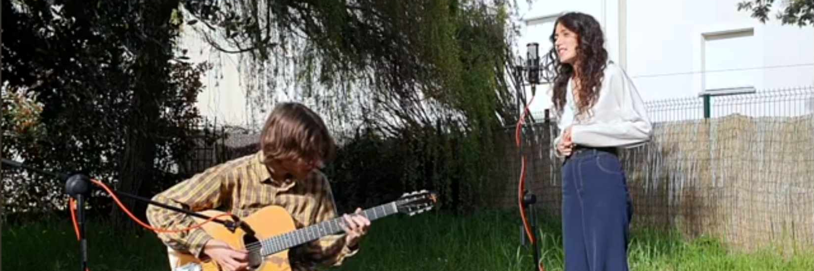 Lucie et Marius, musicien Chanteur en représentation à Indre et Loire - photo de couverture