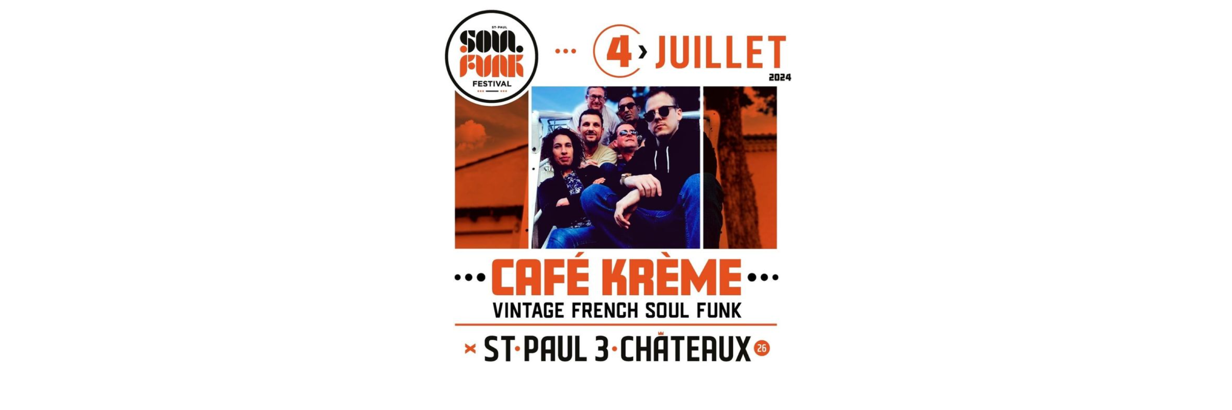 CafeKreme, groupe de musique Disco en représentation à Drôme - photo de couverture n° 3