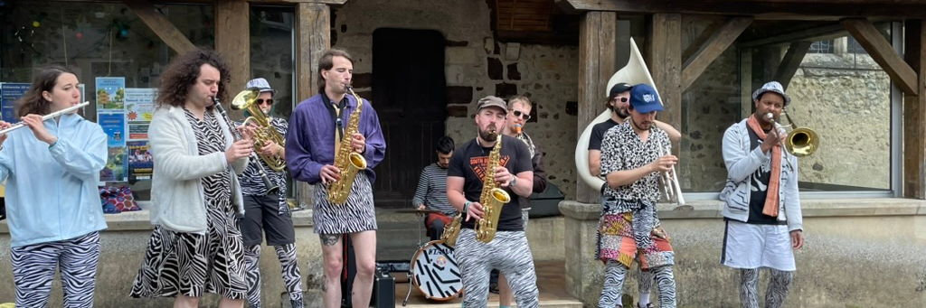 Zebra Rayures, groupe de musique Fanfare en représentation à Paris - photo de couverture n° 2