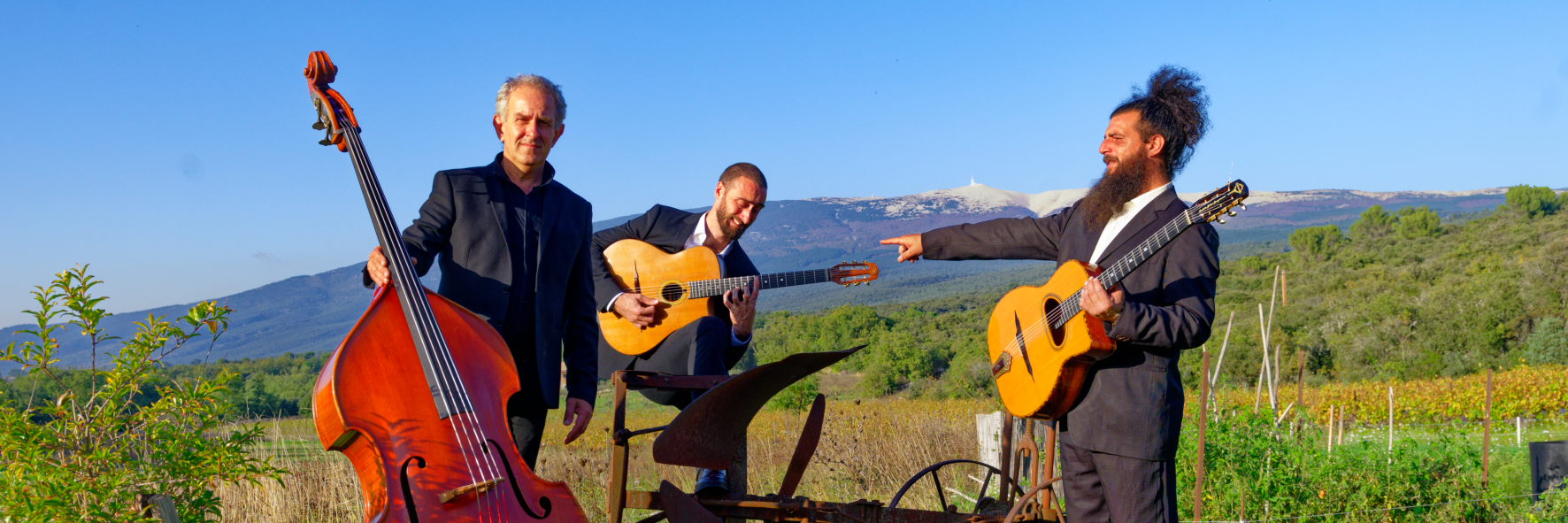 Accord Sensible, Groupe de Musique Jazz Manouche en représentation à Vaucluse - photo de couverture n° 2