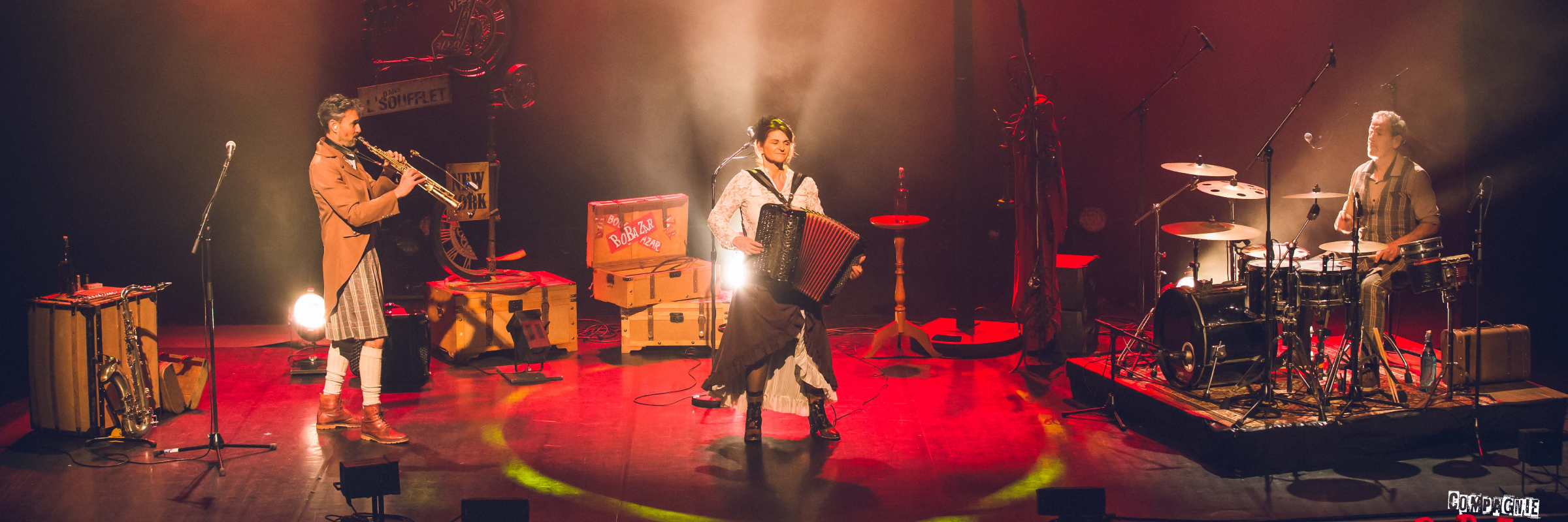 COMPAGNIE BOBAZAR, groupe de musique Musiques du Monde en représentation à Vendée - photo de couverture n° 2