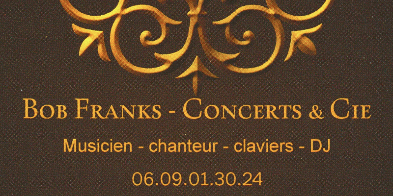 Bob Franks, musicien Généraliste en représentation à Gironde - photo de couverture n° 2
