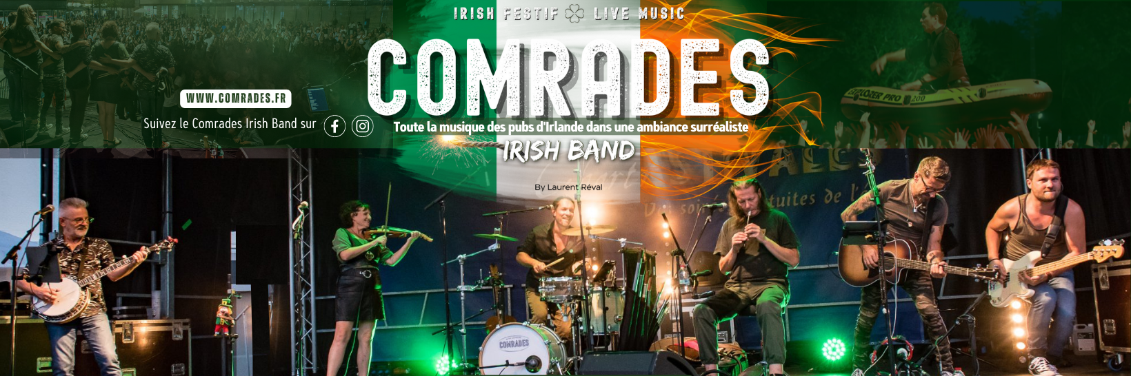 Comrades Irish Band, groupe de musique Musique Celtique en représentation à Hérault - photo de couverture n° 1