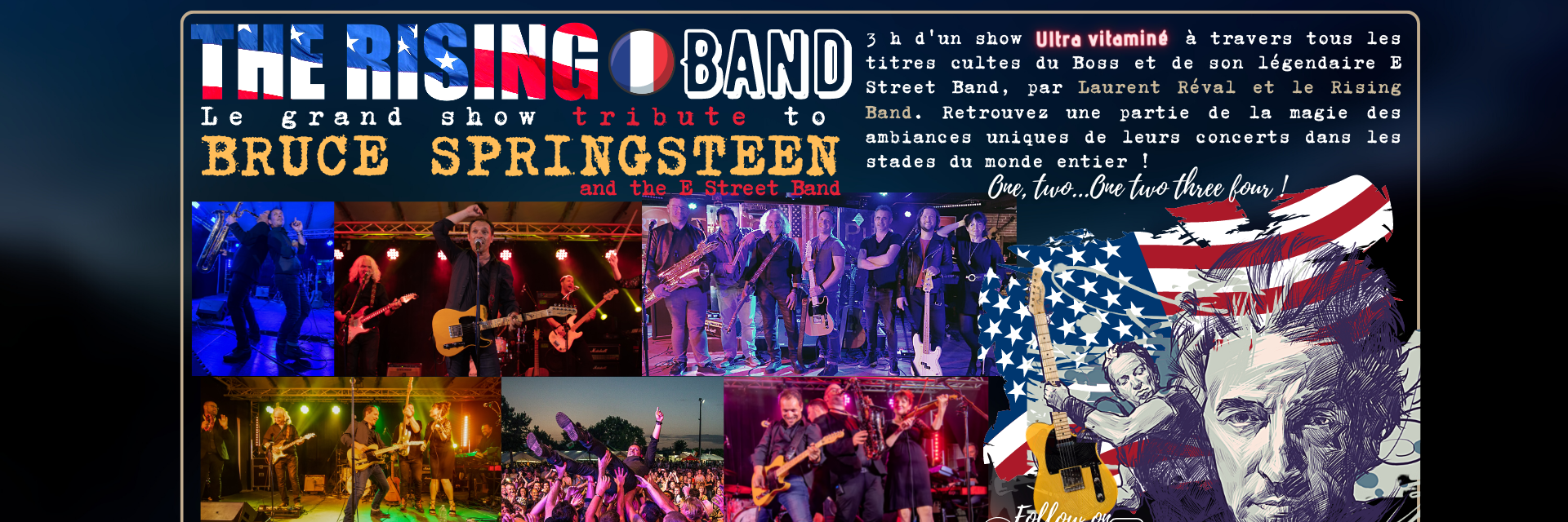 TRIBUTE SPRINGSTEEN The Rising Band, groupe de musique Rock en représentation à Hérault - photo de couverture n° 4