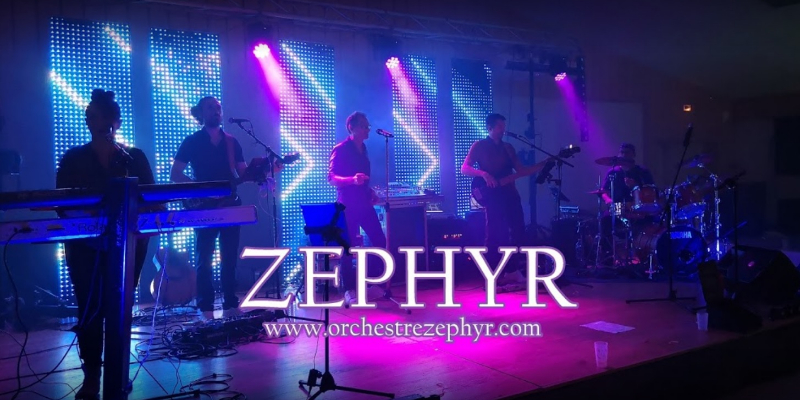 Zephyr, groupe de musique Rock en représentation à Vendée - photo de couverture
