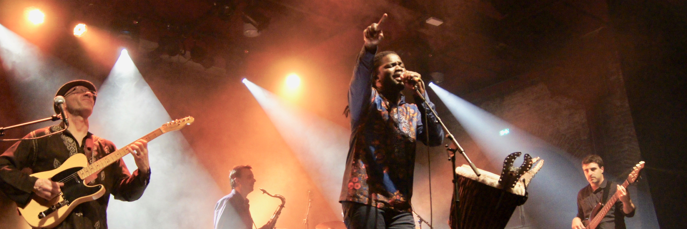 D'jam tribu, Groupe de Musique Africaine en représentation à Pyrénées Orientales - photo de couverture