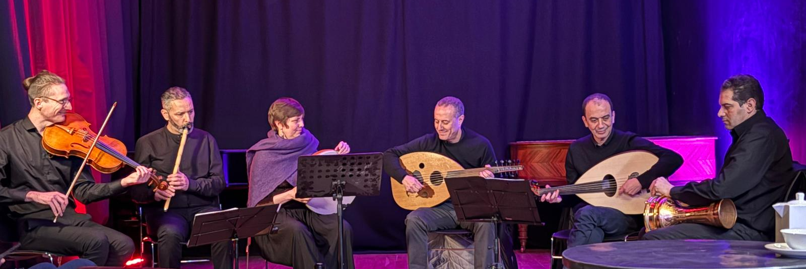 Alcazaba Ensemble, Groupe de Musique Musiques du Monde en représentation à Paris - photo de couverture