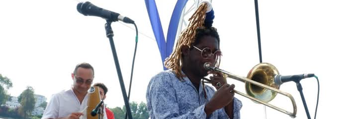 El Trombon de Obispo Habana vieja  , Groupe de Musique Cuba en représentation à Paris - photo de couverture n° 1