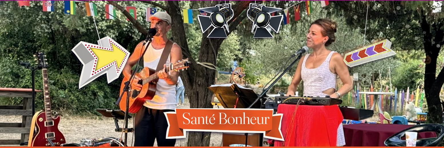 Santé Bonheur, Chanteur Variété Française en représentation à Gard - photo de couverture n° 1