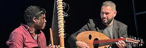 Duo Casamance, Musiciens Musiques du Monde en représentation à Loir et Cher - photo de couverture