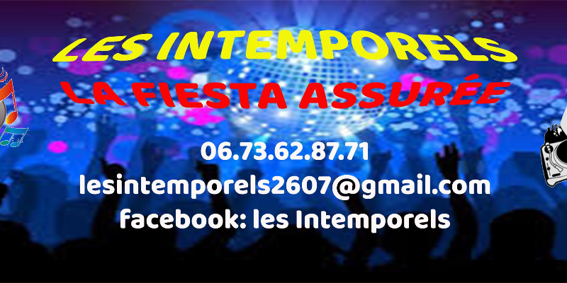 Les Intemporels, DJ DJ en représentation à Drôme - photo de couverture
