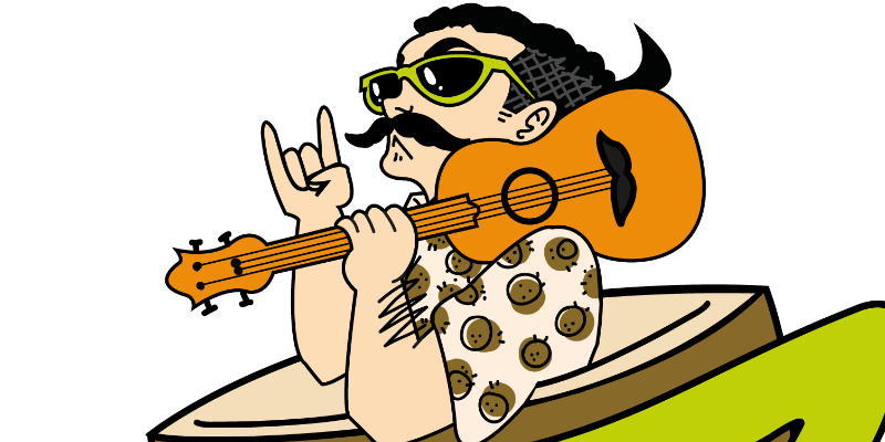 The UkuBoy(Z), musicien Rock en représentation à Savoie - photo de couverture