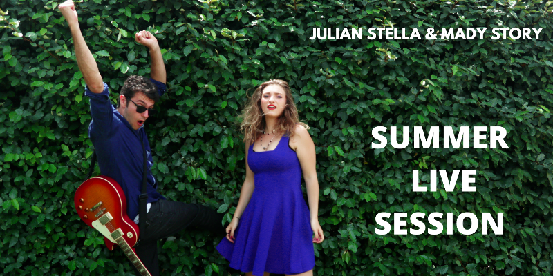 Mady Story & Julian Stella, musicien Pop en représentation à Vaucluse - photo de couverture