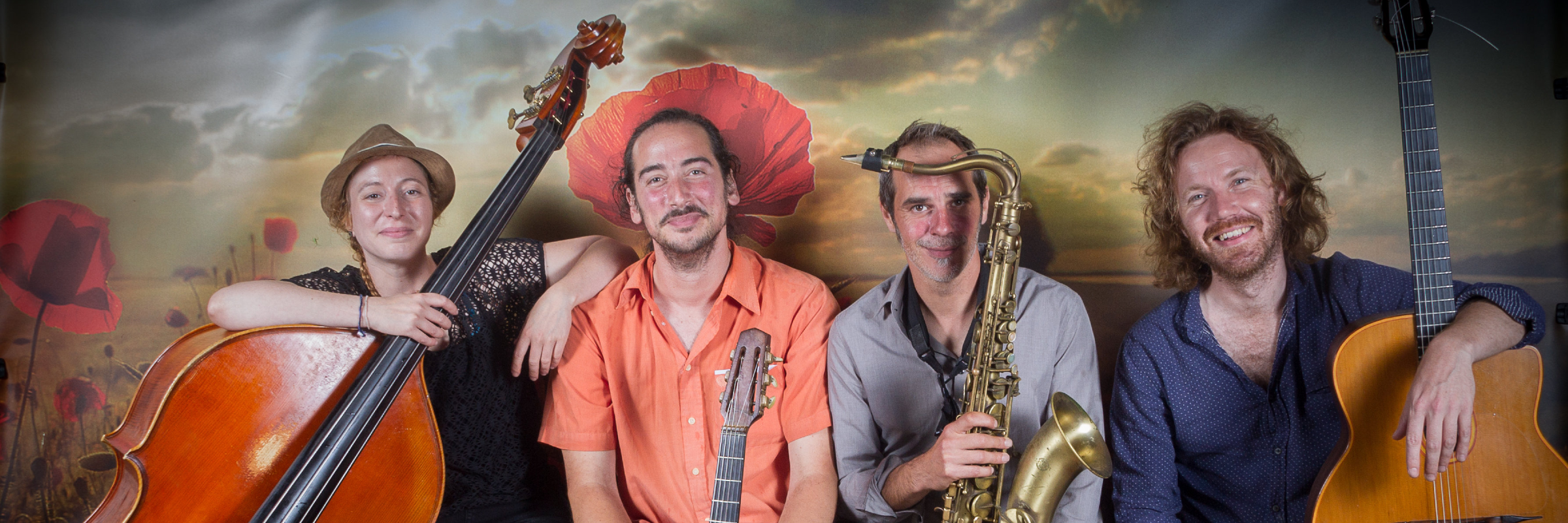 Les Tire-Bouchons, groupe de musique Jazz manouche en représentation à Haute Garonne - photo de couverture n° 3