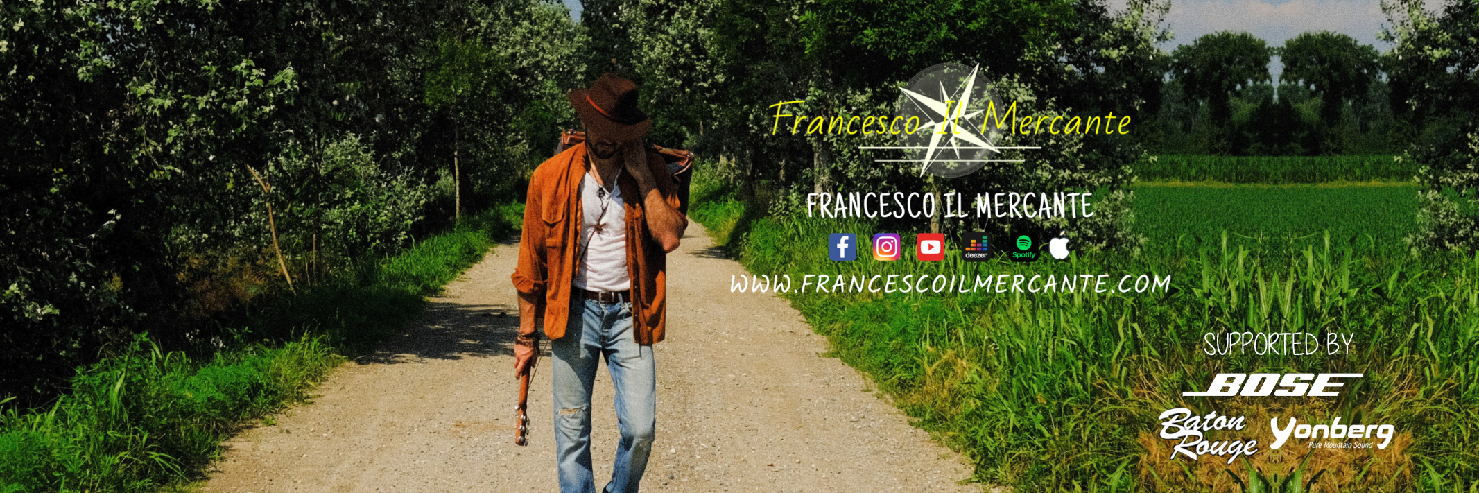 Francesco Il Mercante, musicien Chanteur en représentation à Ille et Vilaine - photo de couverture