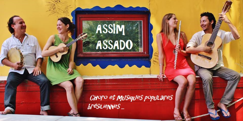 Assim Assado, groupe de musique Musiques du monde en représentation - photo de couverture