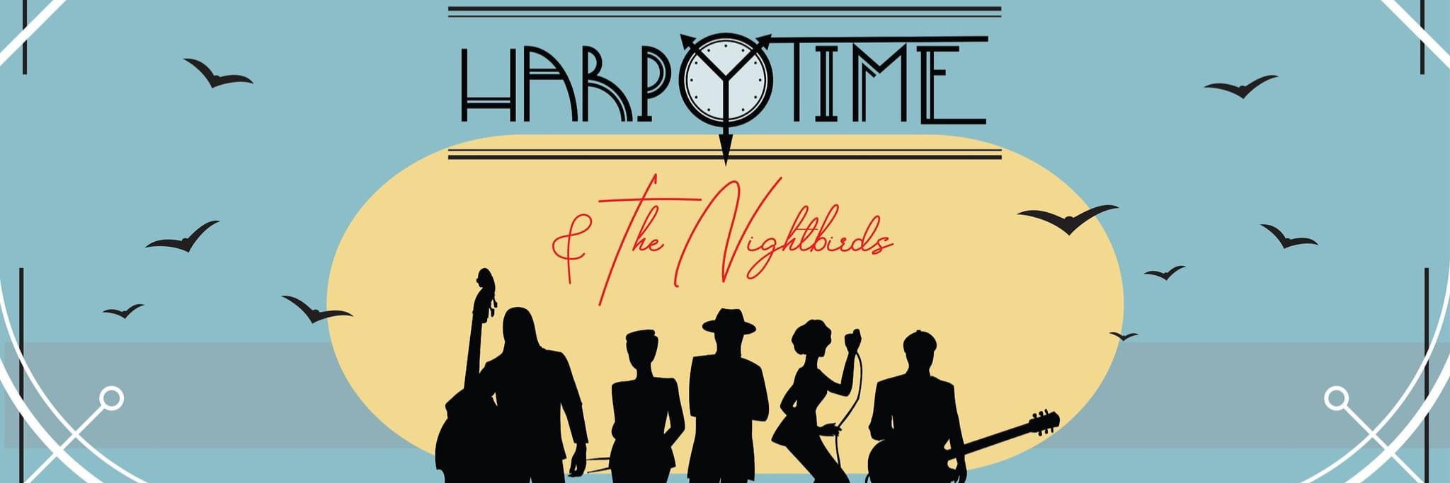 Harpyotime and The Nightbirds , groupe de musique Blues en représentation à Var - photo de couverture