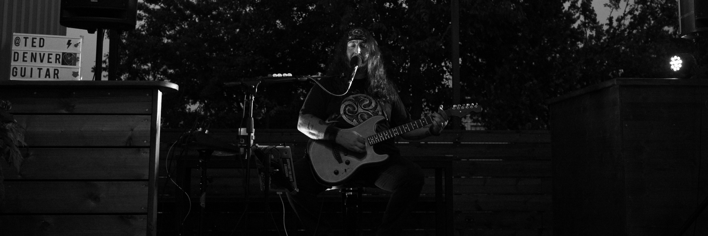 Ted-Denver, musicien Rock en représentation à Vaucluse - photo de couverture