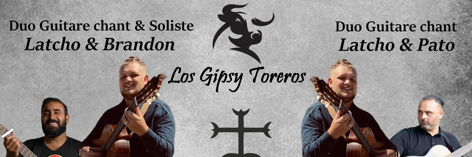 Los Gipsy Toreros, musicien Gypsy en représentation à Rhône - photo de couverture