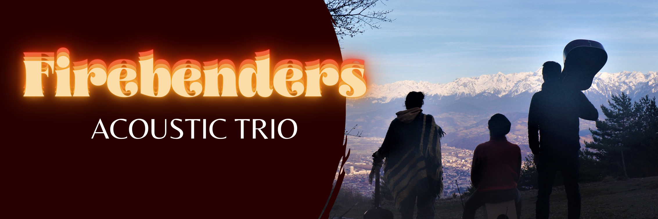 Firebenders Acoustic Trio, groupe de musique Pop en représentation à Rhône - photo de couverture