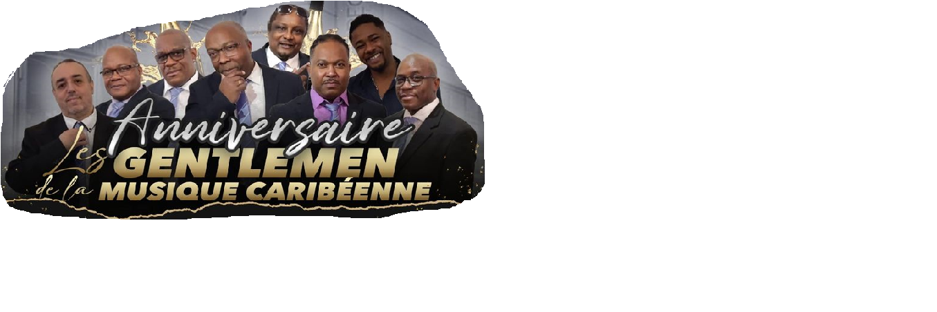 Gentlemen de la Musique Caribéenne, groupe de musique Zouk en représentation à Paris - photo de couverture