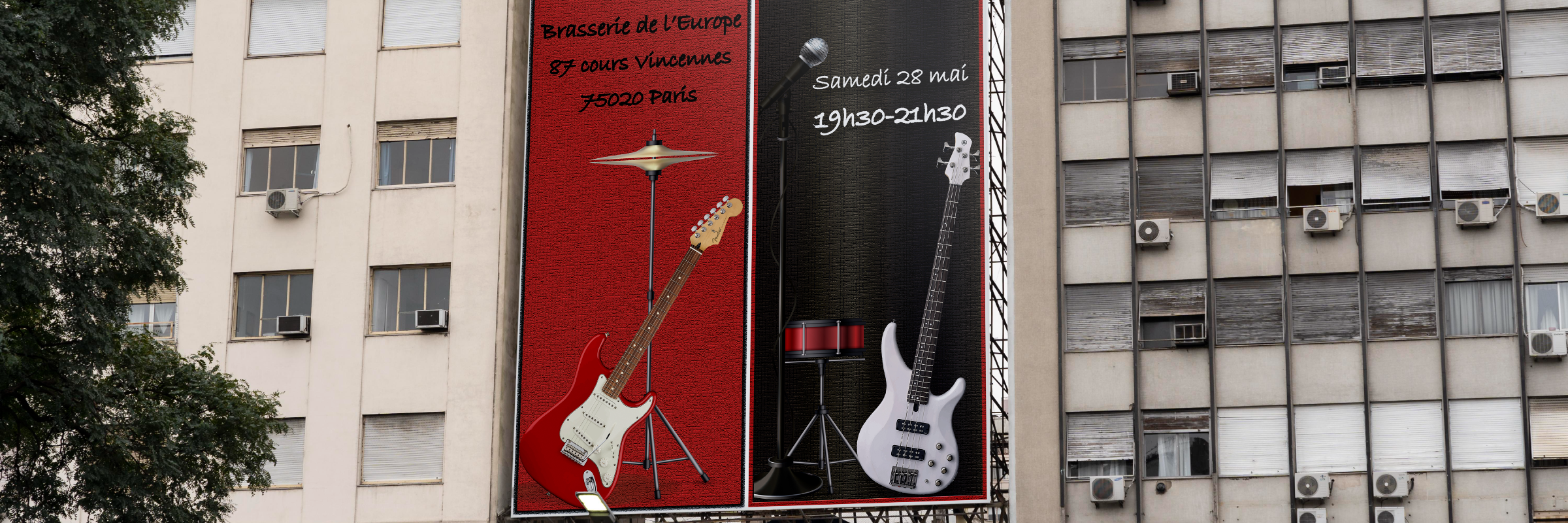 Funambules, groupe de musique Rock en représentation à Essonne - photo de couverture