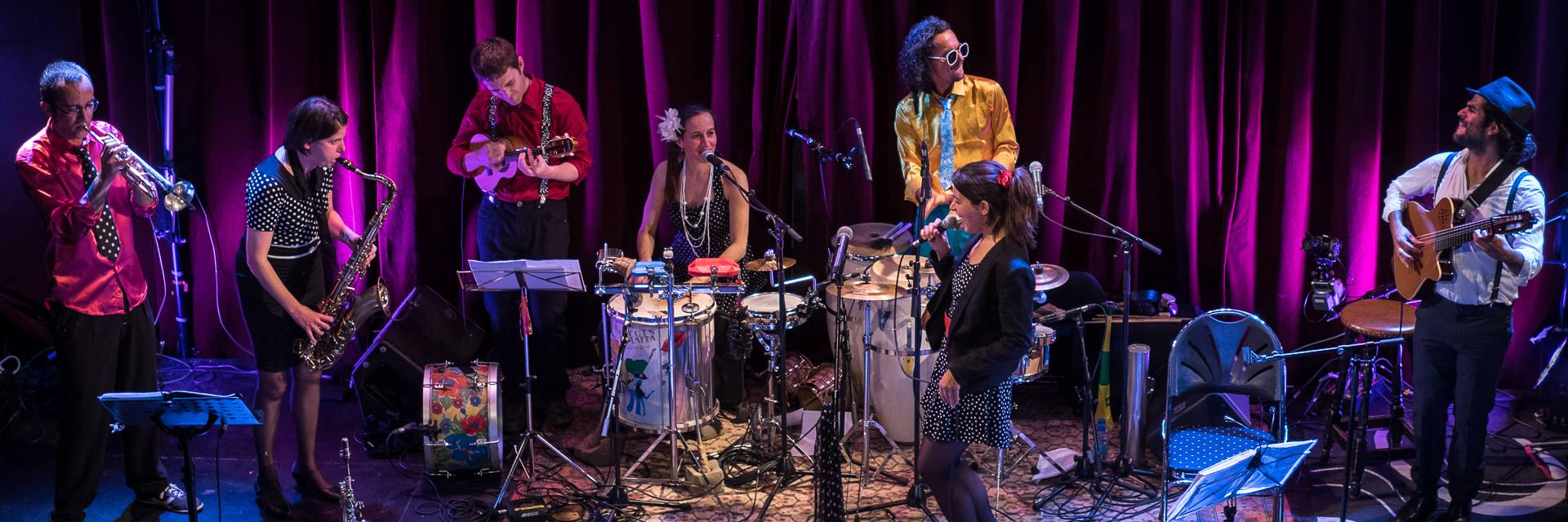 Les Bécots da Lappa, groupe de musique Musique Brésilienne en représentation à Paris - photo de couverture